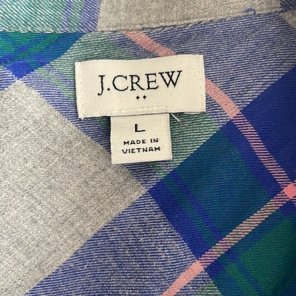 J Crew Factory Flannel - Picture 2 of 2
